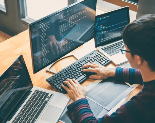 professionally built website